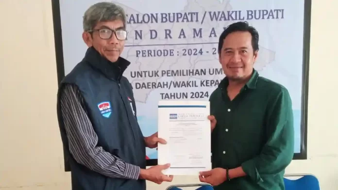 ali wardana daftar jadi cabup dari partai demokrat