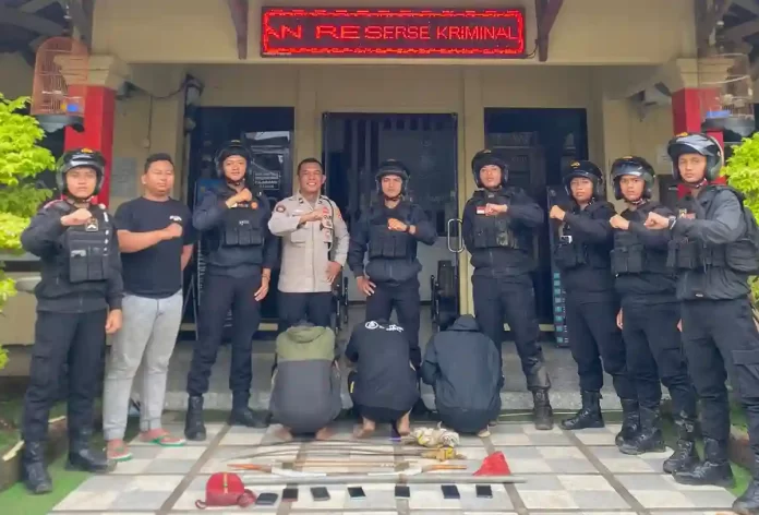 Tim-Patroli-Polres-Indramayu tangkap tiga anggota geng motor