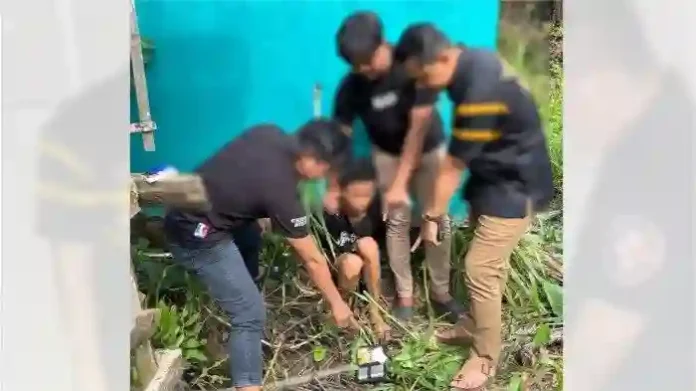 pria di indramayu ditangkap bawa ganja