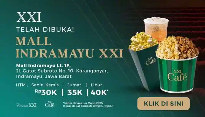 cinema xxi mall indramayu