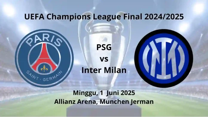 final liga champions psg vs inter milan