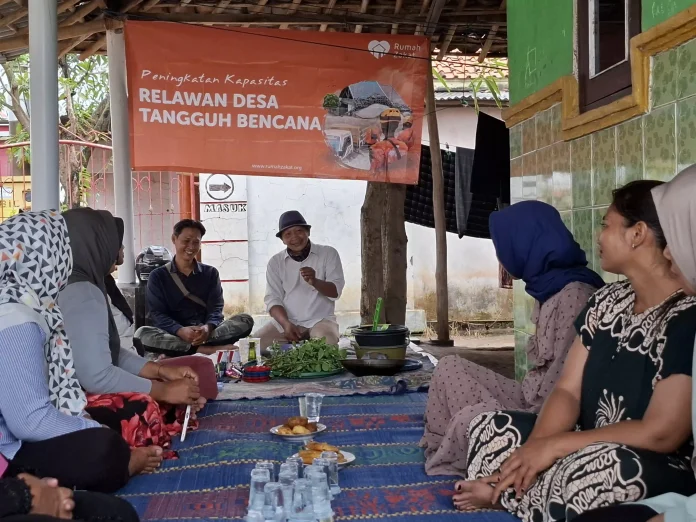 relawan destana indramayu pemanfaatan limbah cangkang tiram