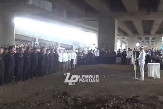 dedi mulyadi lantik pejabat pemprov jabar di kolong tol cileunyi