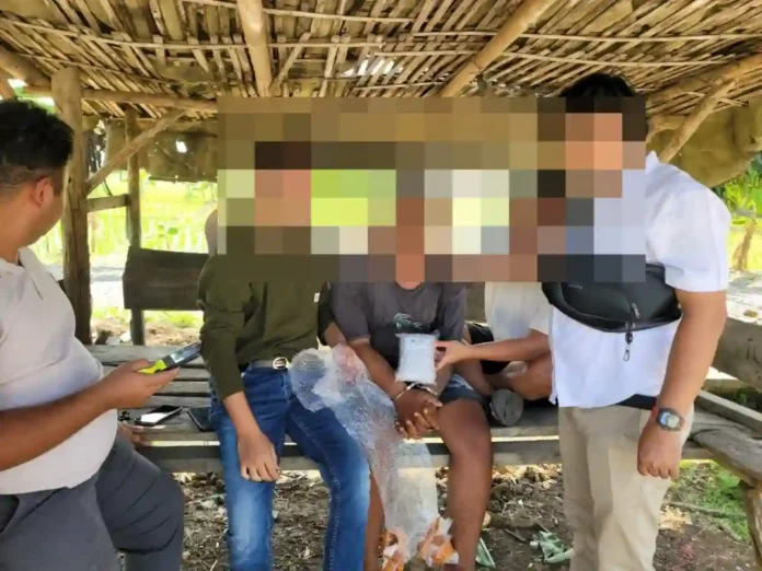 polisi tangkap pengedar sabu di tukdana