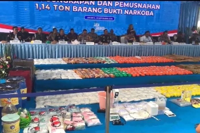 Attachment for Selamatkan 4,5 Juta Jiwa dengan Pengungkapan Narkotika 1,14 Ton