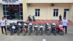 Attachment for Polres Aceh Selatan Ungkap Kasus Pencurian Motor, Amankan 10 Sepeda Motor Curian