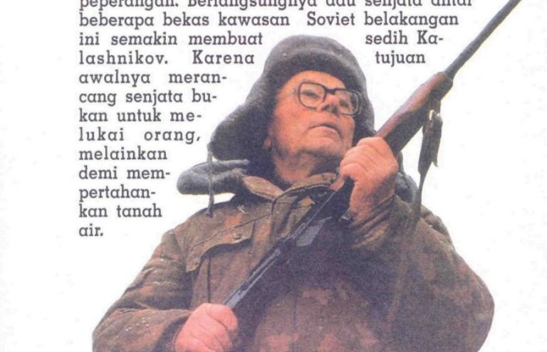 Mikhail Kalashnikov Menyesal atas Jutaan Jiwa yang Tewas oleh Senjata Buatannya