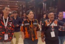 Ketua GEMA Bangsa Kalsel Dampingi Wagub Hasnuryadi di Mubes XI Pemuda Pancasila 2025 Pemuda Pancasila, Mubes XI 2025, Hasnuryadi Sulaiman, GEMA Bangsa Kalsel, Indonesia Emas