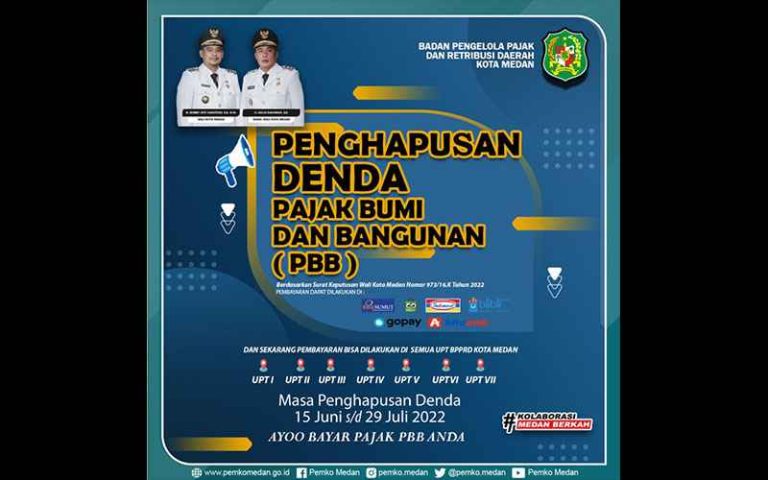 Pemkot Bandung Hapus Denda PBB Sampai Akhir 2025