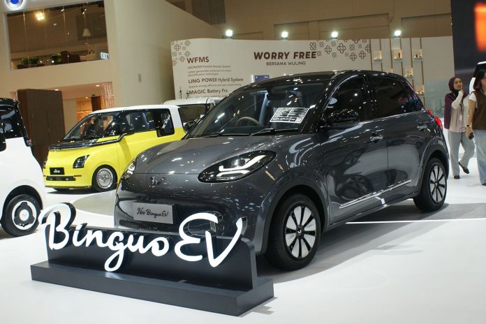 Attachment for Wuling New Binguo EV Pemenang Penghargaan GridOto Award 2025 dengan CCS 2