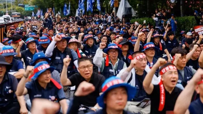 Pekerja Hyundai Mogok, Tuntut Kenaikan Upah dan Perlindungan dari Ancaman AI